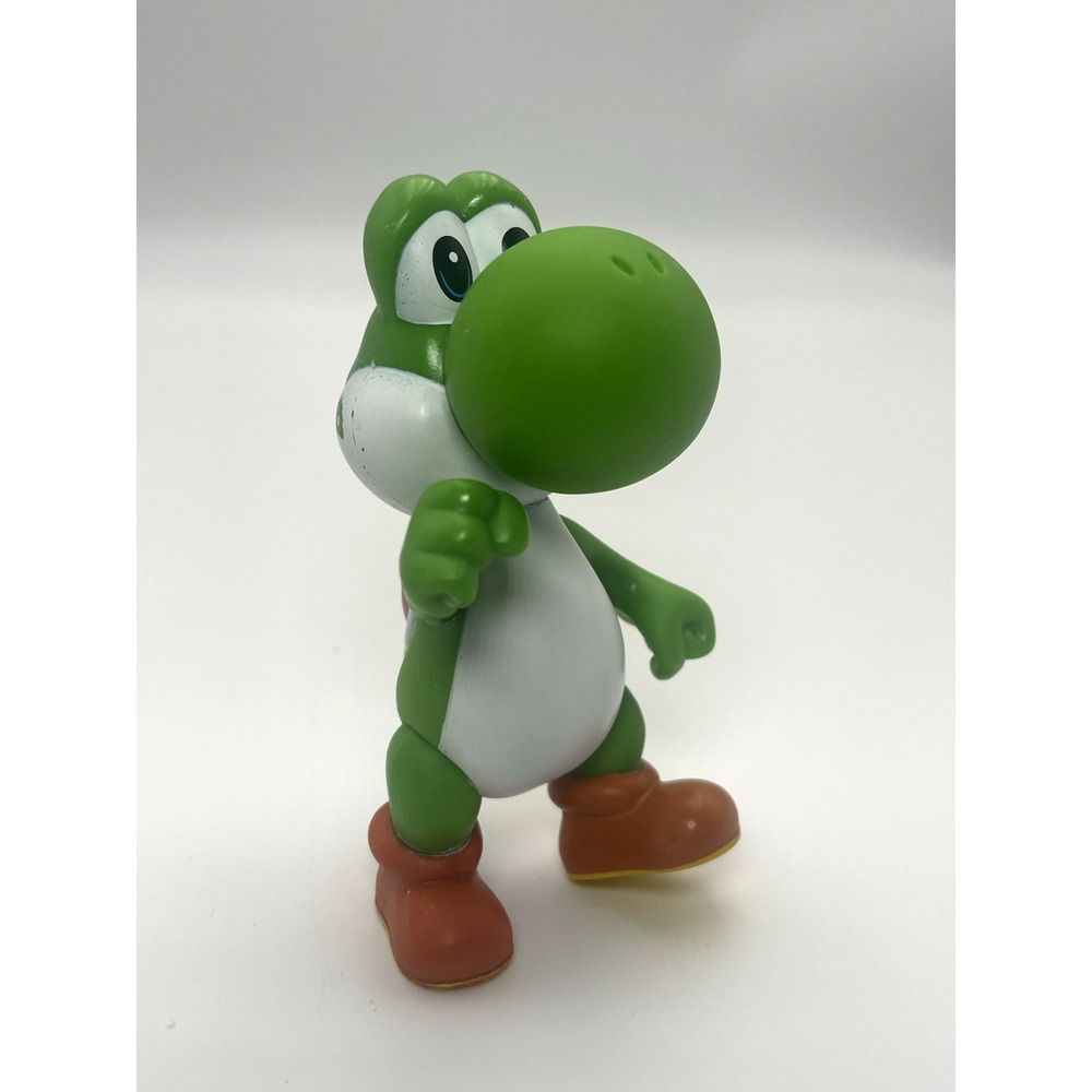 Super Mario Bros. Green Yoshi Doll PVC Plastic Action Figure Toy 9.5" 2